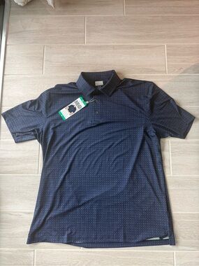 Greg Norman Collection Navy Golf Polo